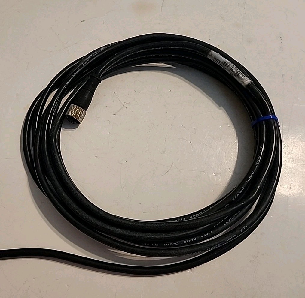 Banner MQDC2S-830 70977 Single-Ended Cordset, 30V 2A, M12 8-Pin Female, 5.0m