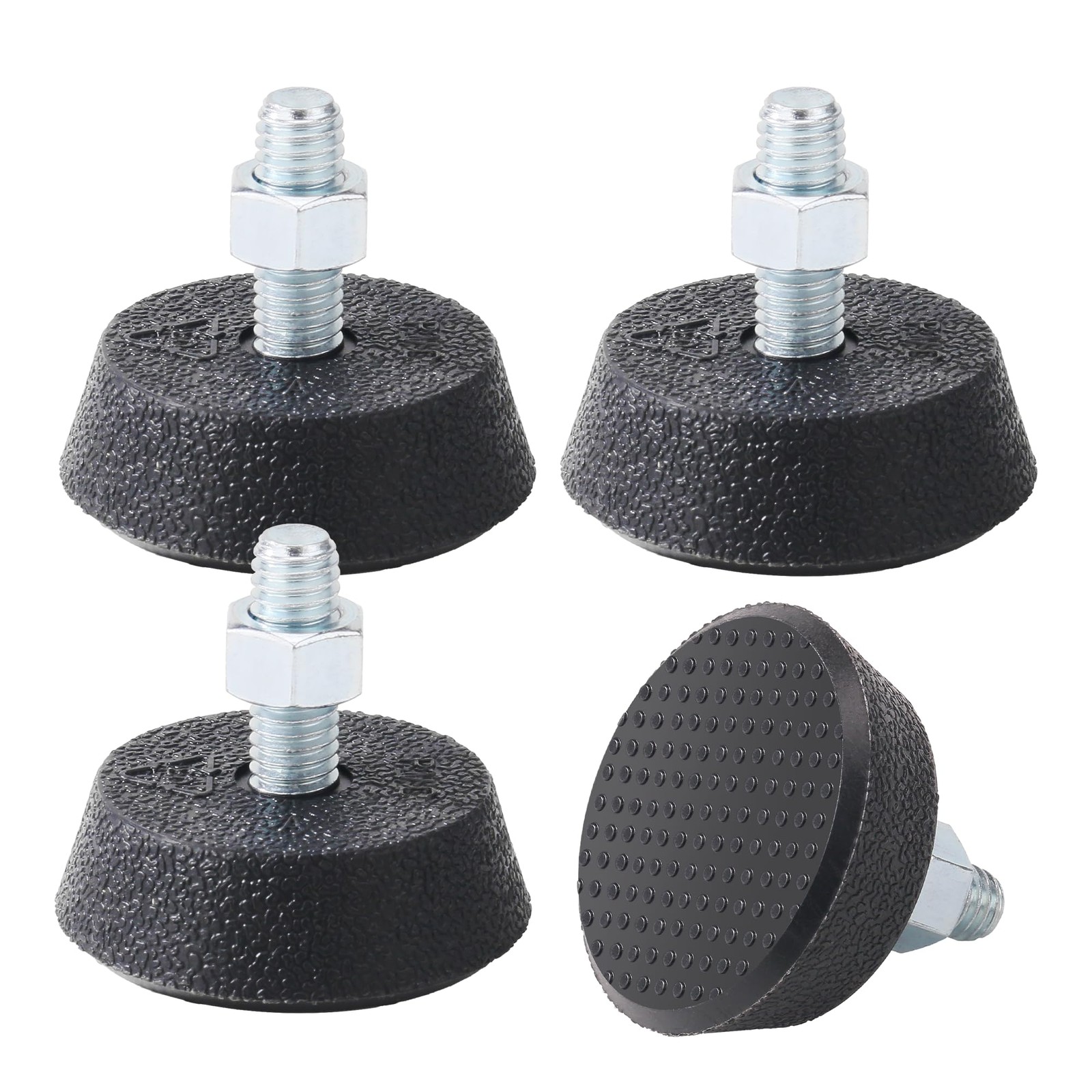 Exercise Bike Leveling Foot for Peloton Exercise Bike 3/8" Spin Bike Foot Pad...