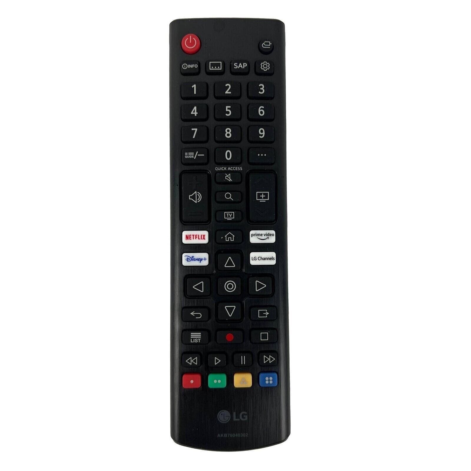 AKB76040302 LG TV Remote Controller Assembly For 55UQ7070ZUE 86UQ7590PUD