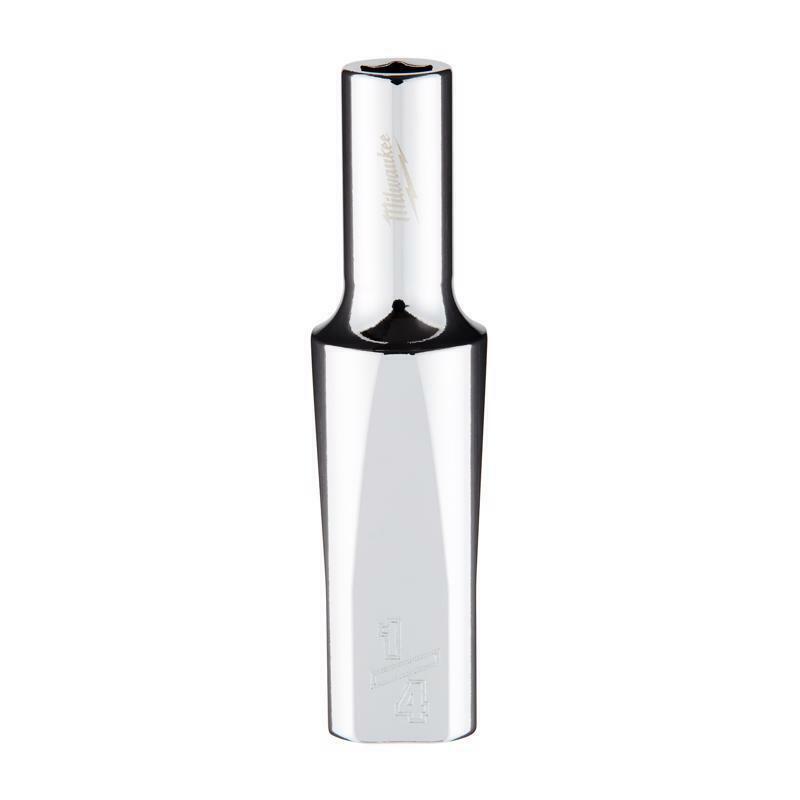 Milwaukee 1/4 in. X 3/8 in. drive SAE 6 Point Standard Deep Socket