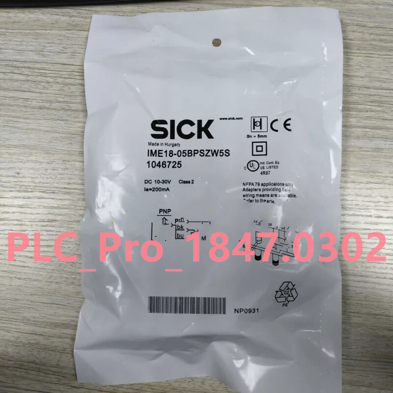 1PCS NEW FOR SICK IME18-05BPSZW5S Proximity Switch Fast delivery