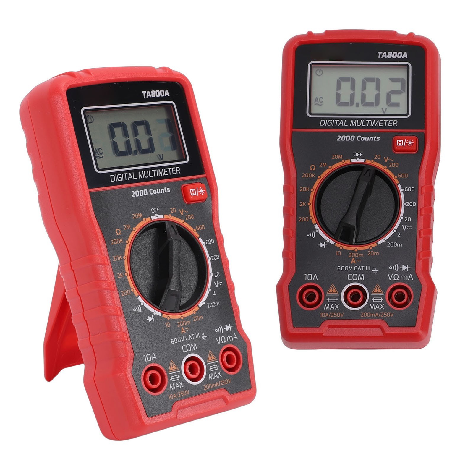 TA800A Digital Multimeter with True for rms and NCV Detection for Professional
