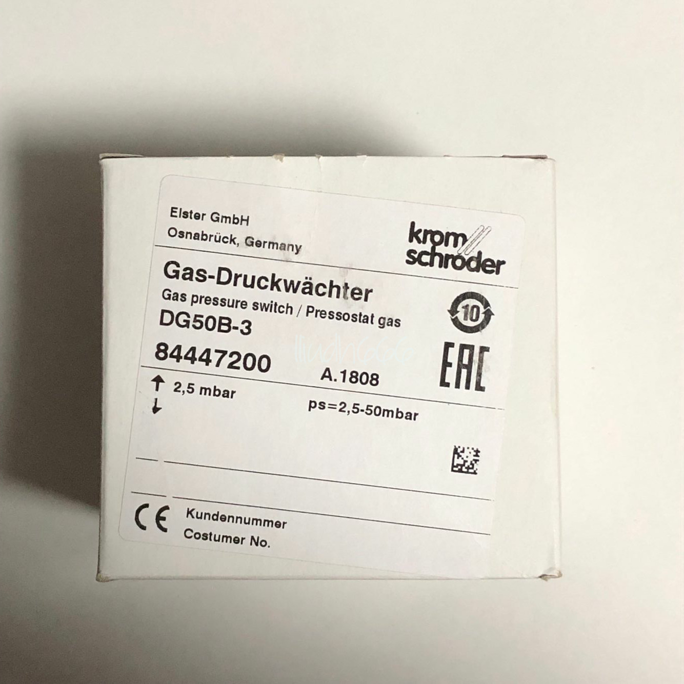 ONE NEW KROM Pressure Switch DG50B-3