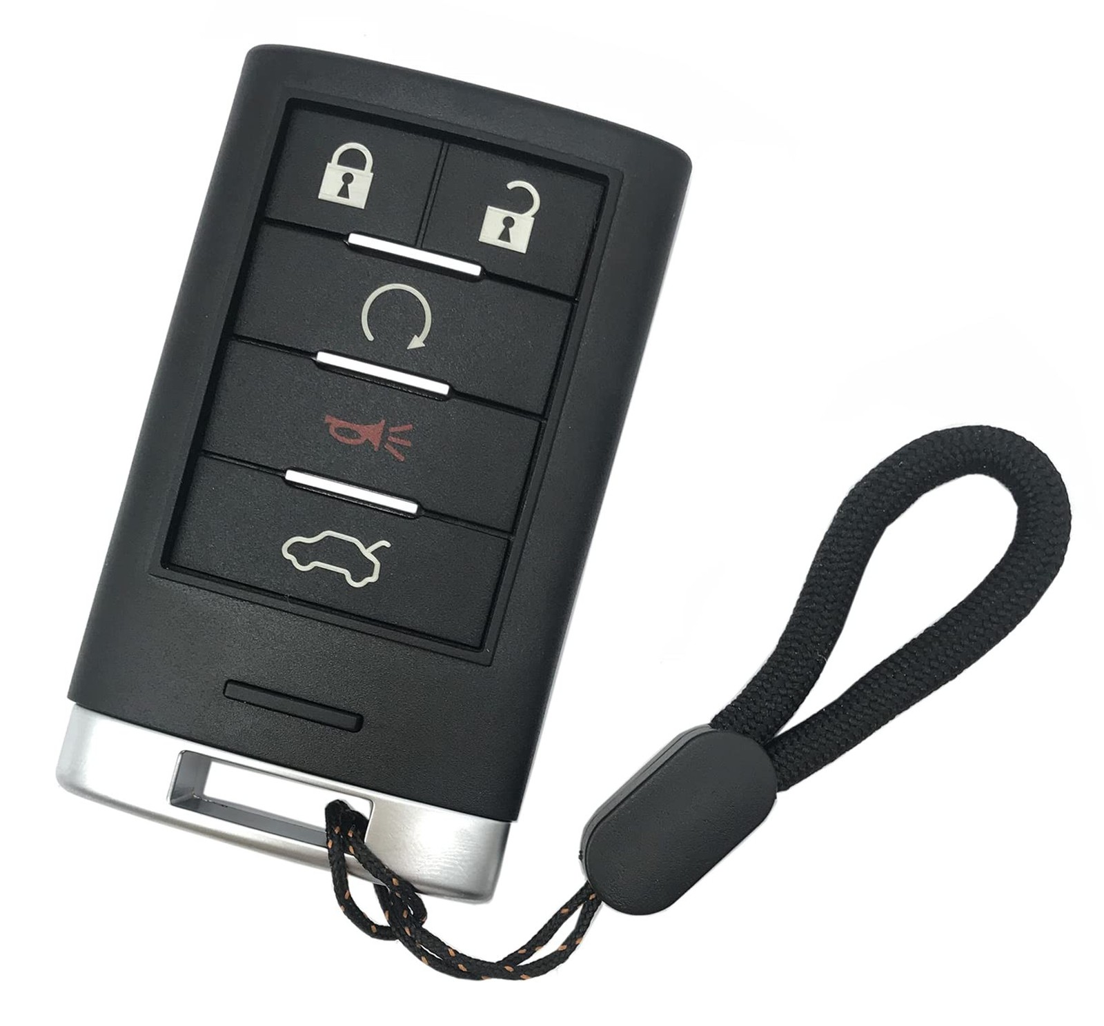 Remote Smart Key Fob Case Shell Fits for Cadillac DTS CTS STS XTS Replacement...