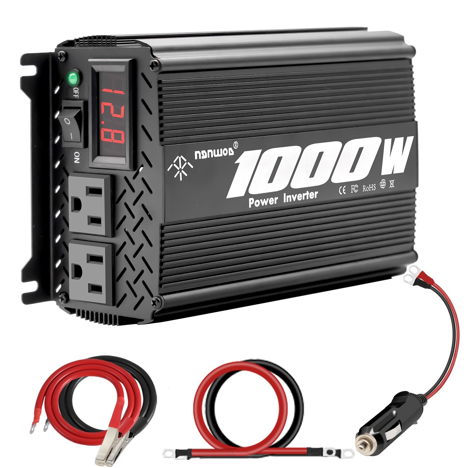 1000 watt power inverter for truck RV vehicle 12v to 110v car power inverter