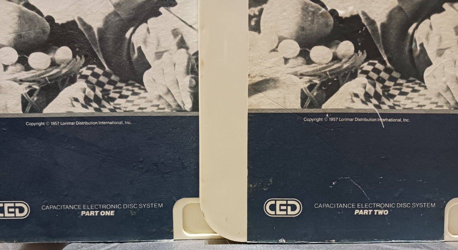 CBS Fox Video- "Love in the Afternoon" TWO- CED Disc Set Pre-Owned 1983