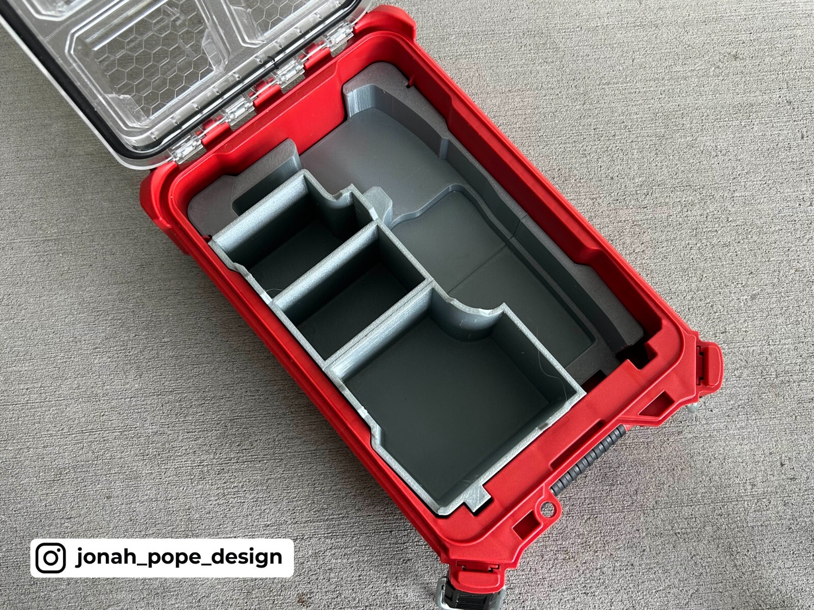 Milwaukee Packout Insert for M12 Nibbler | Jonah Pope Design (Insert-only)