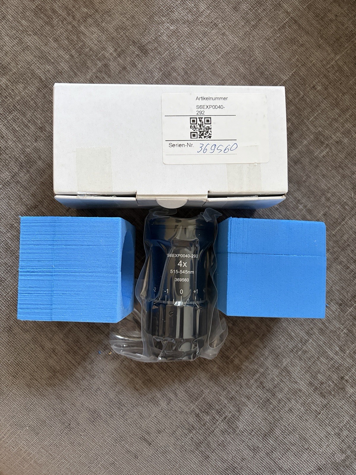 SILL optics BEAM EXpander  515-545 Nm S6EXP0040-292