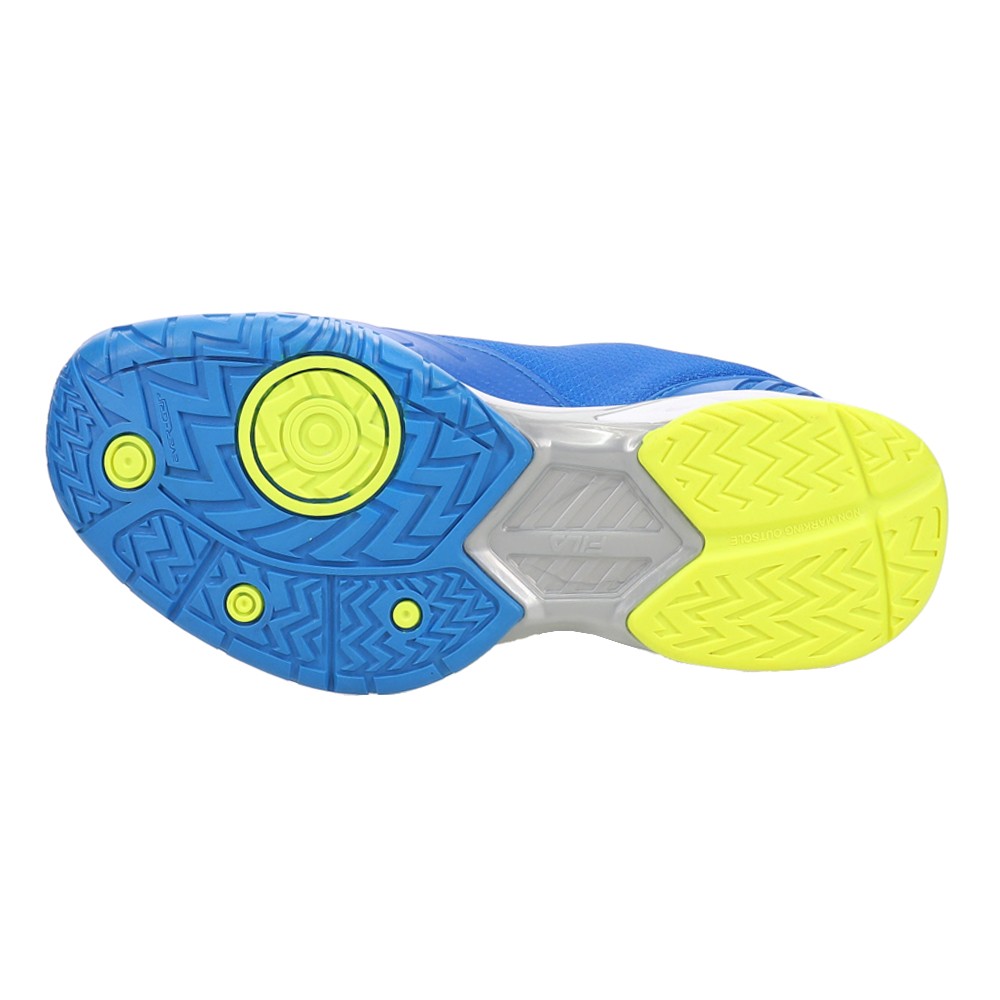 Fila Volley Zone Pickleball Mens Blue Sneakers Athletic Shoes 1PM00598-424