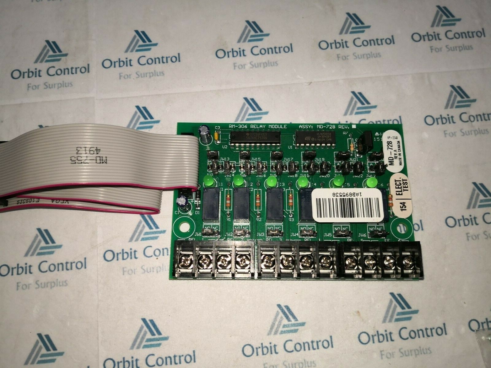 Siemens TRM-306 6-Relay Adder RM-306 Relay Module