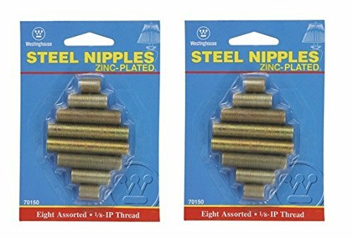 Angelo Brothers 70150 Eight Assorted Nipples (2 - Pack)