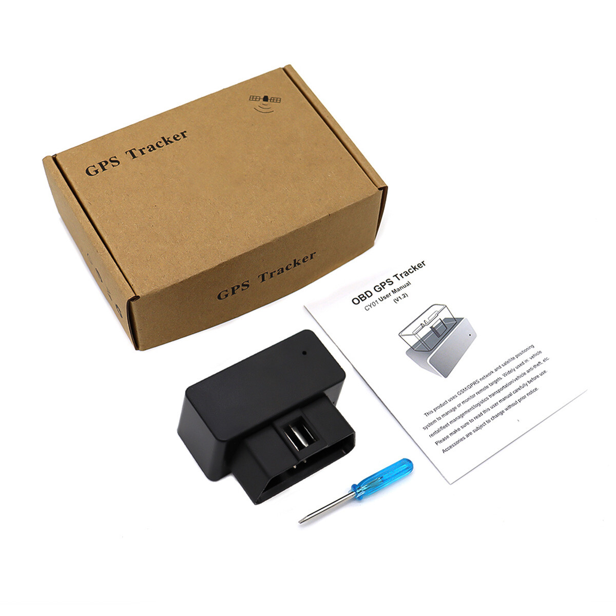 OBD2 GF07 GPS Tracker Real Time Vehicle Tracking Device GPRS Car Auto Locator US