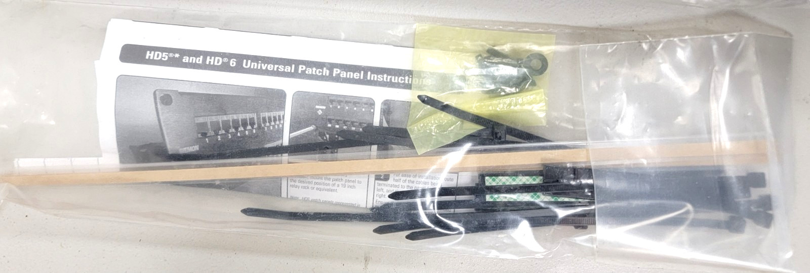 Siemon HD5-48 Heavy-Duty Category-5e 48-Port Flat Patch Panel New No Box