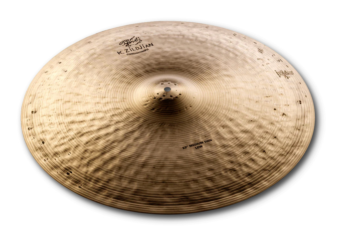 Zildjian 22" K Constantinople Medium Thin Low Ride Cymbal