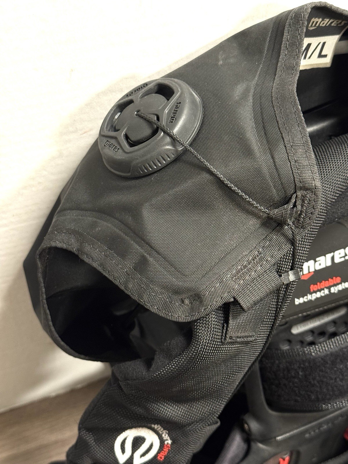 Mares Foldable Backpack System Diving Backpack Size M/L BC Scuba READ!