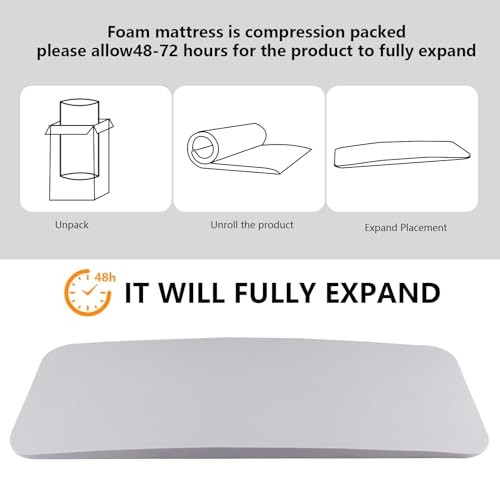 40D 60'' High Density Sagging Mattress Support Under Mattress Support Pad to
