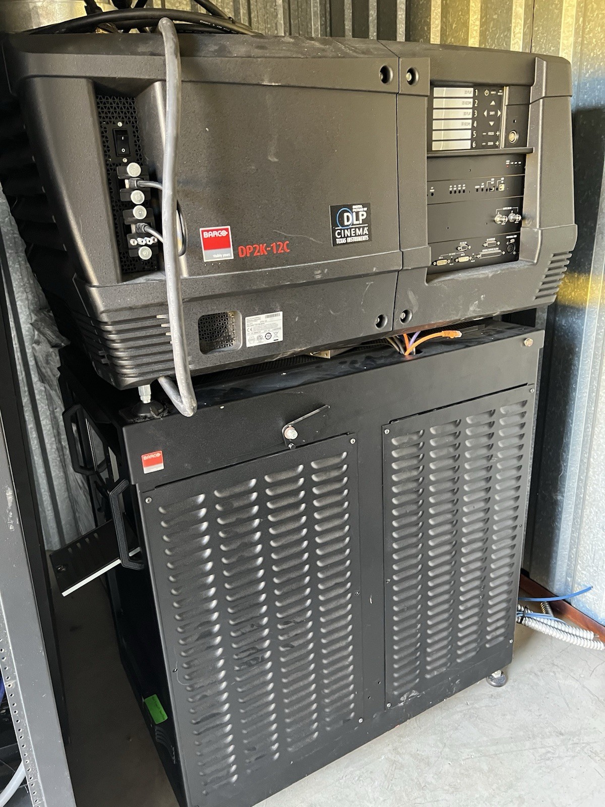Barco DP2K-12C Cinema Projector pulled From AMC theater. 3 AVAILABLE! COMPLETE