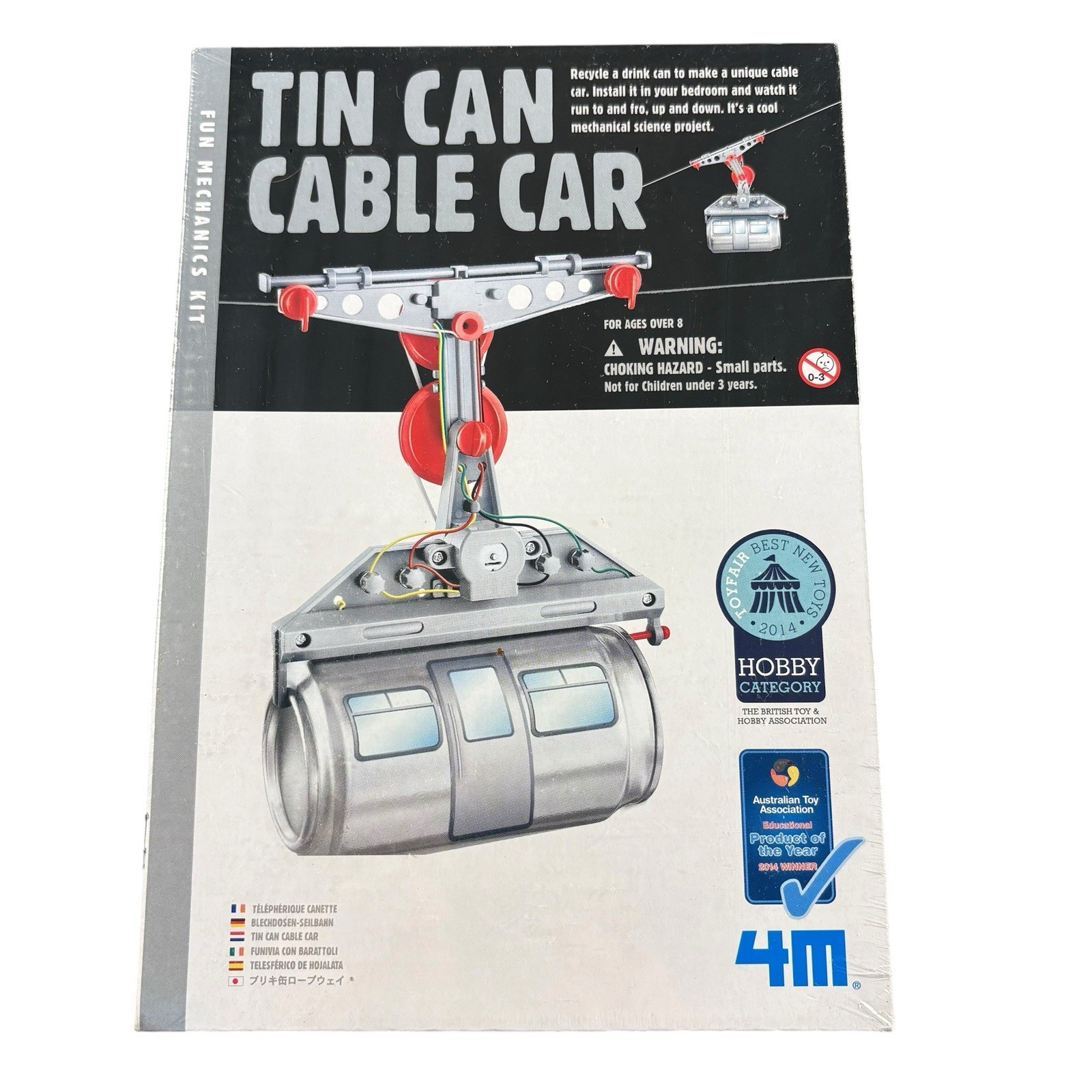 Tin Can Cable Car Fun Mechanics Kit (Factory Sealed)