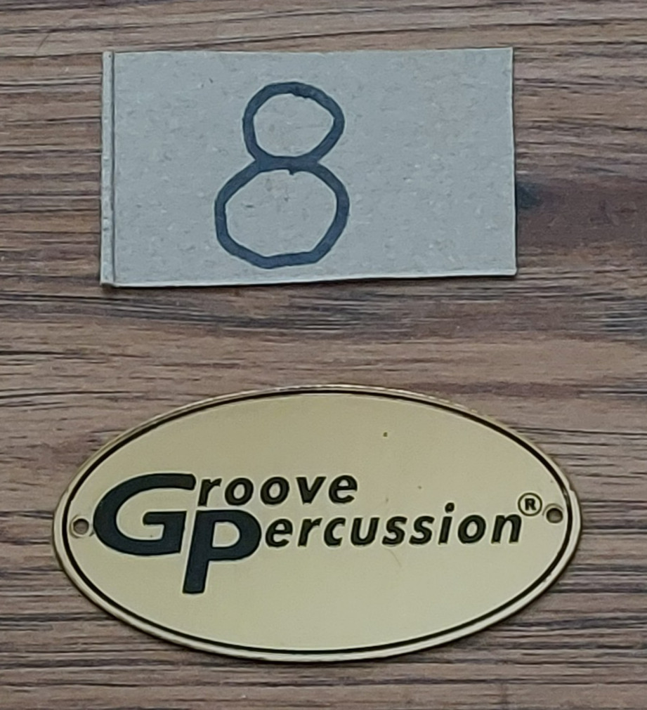 Groove Percussion Drum Badge (582)
