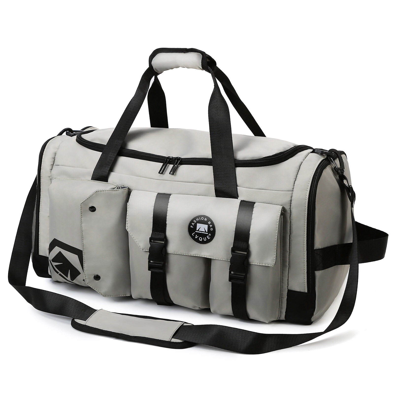 40L Duffle Bag Gym Swimming Carry On Travel Luggage Sports Tote Weekender Bag