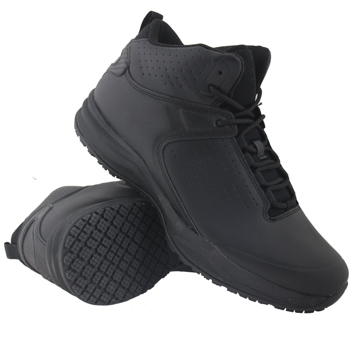 SafeTstep Safe T Step Men's Trifecta Hi-Top Lace-Up Shoes Sneakers 8-13M 166151