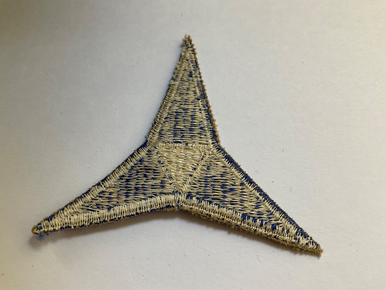 3rd Corps, US Army Patch, Cut Edge, Snow Back