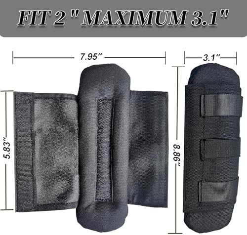 2 Pack Tactical Shoulder Strap Pads Vest Shoulder Strap Pads Backpack Strap Pads