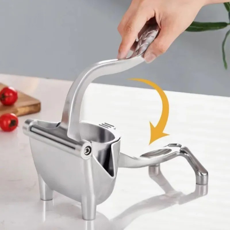 Manual Fruit Juicer Hand Press Aluminum Citrus Lemon Lime Ginger Juice Extractor
