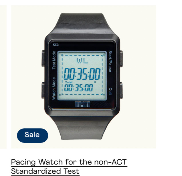 SAT -Standard Pacing Watch &  Fast Shipping
