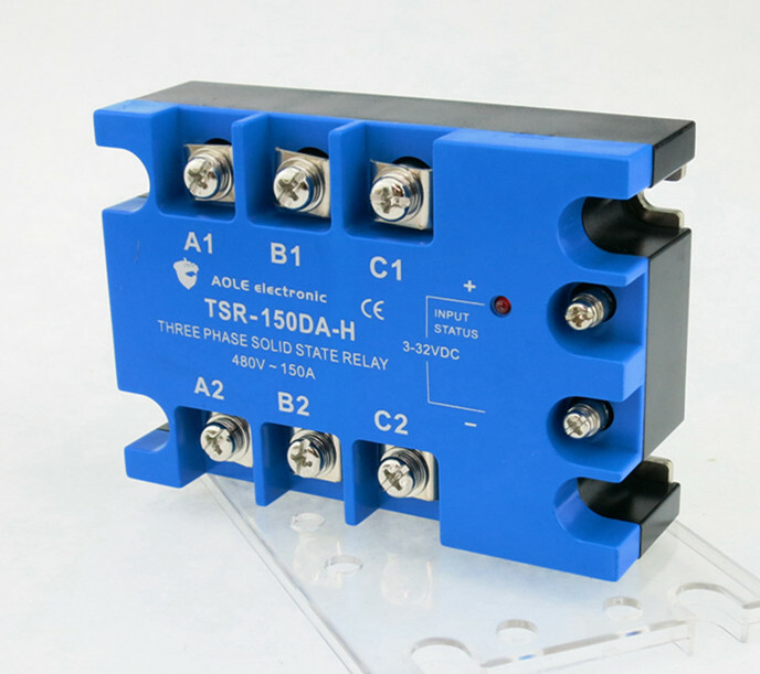 150A DC-AC Enhanced Three-Phase Solid State Relay TSR-150DA-H