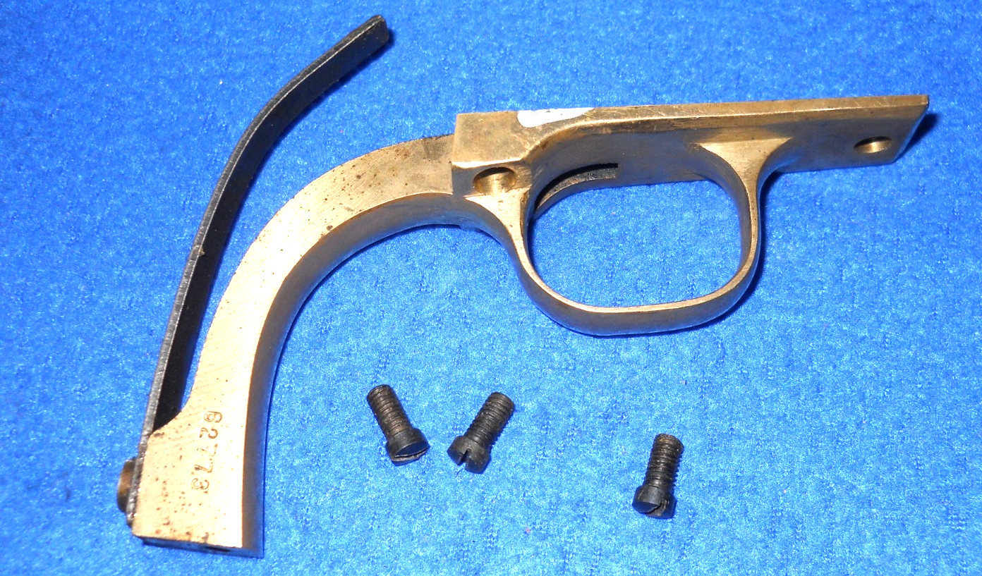 A.S.M. 1851 NAVY .36cal BP Revolver BRASS TRIGGER GUARD & SCREWS #CL7812