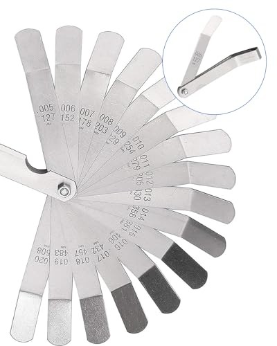 Feeler Gauges - 32 Blades Feeler Gauge Set 32-BLADE TAPERED FEELER GAUGE