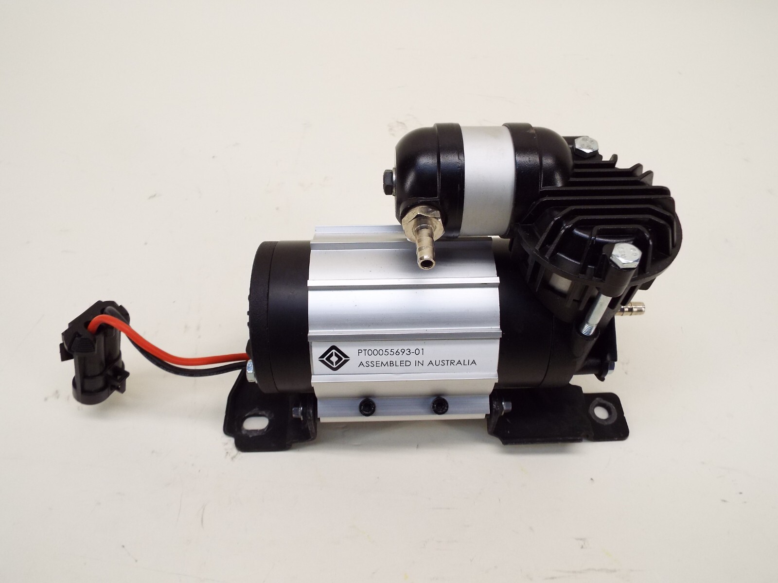 Rivian R1T Rear Air Compressor Pump w/ Bracket PT00055693-01