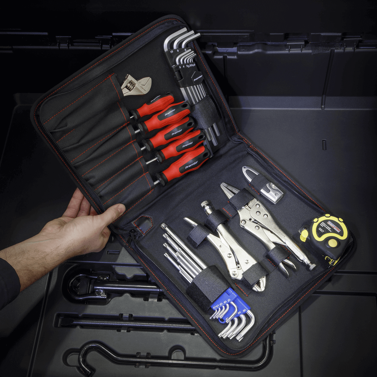 Sealey Zip Up Fabric Tool Case