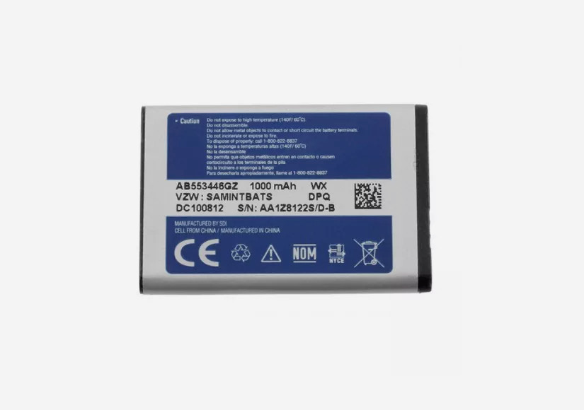 Samsung Gusto SCH u 360 Cell Phone VZW: Samintbats DPQ 1000 Mah WX AB553446GZ