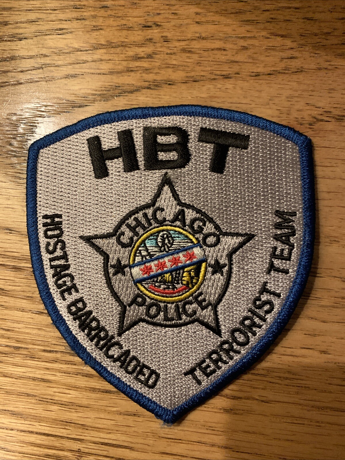 HBT HOSTAGE BARRICADED TERRORIST TEAM CHICAGO POLICE ILLINOIS PATCH