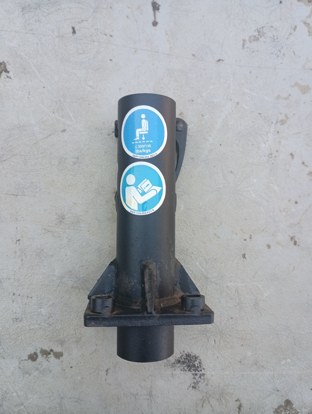 Pride Jazzy Select Mobility Wheelchair Bolt On Seat Post