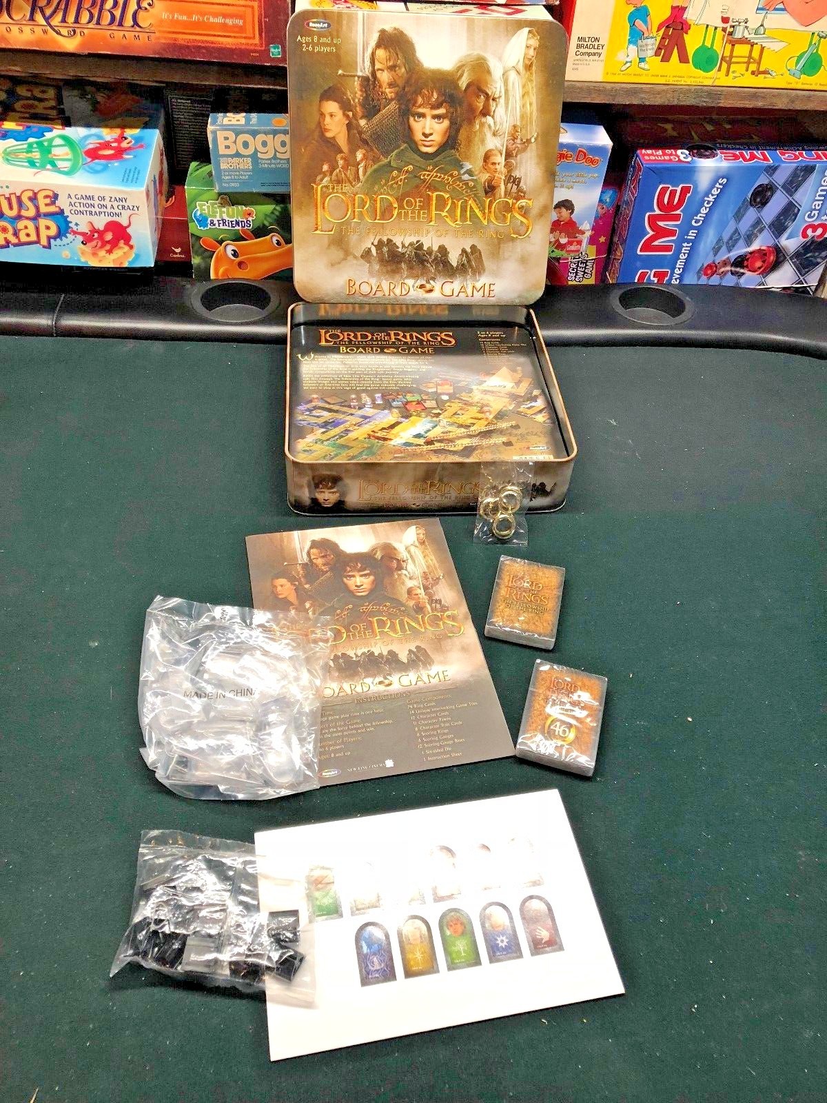 2002  Lord of the Rings -Fellowship of the Rings - Replacement Parts/Pieces--