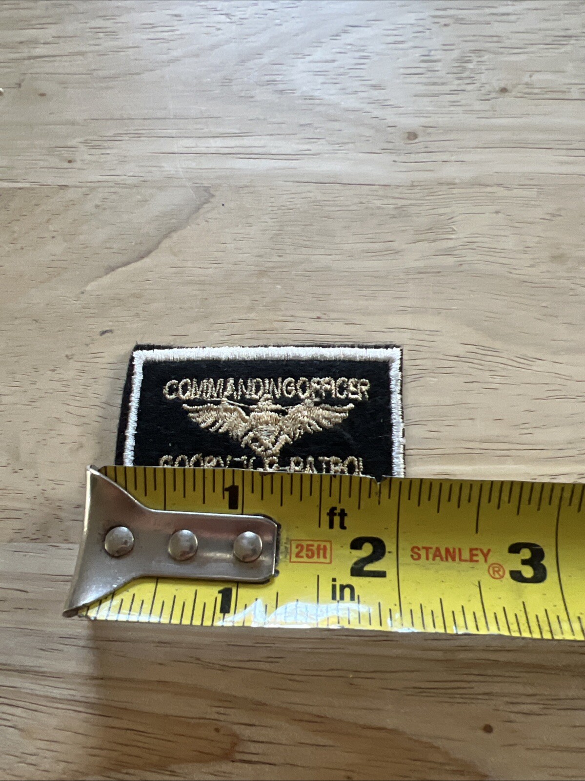 Vintage commanding officer gooby K-9 patrol patch