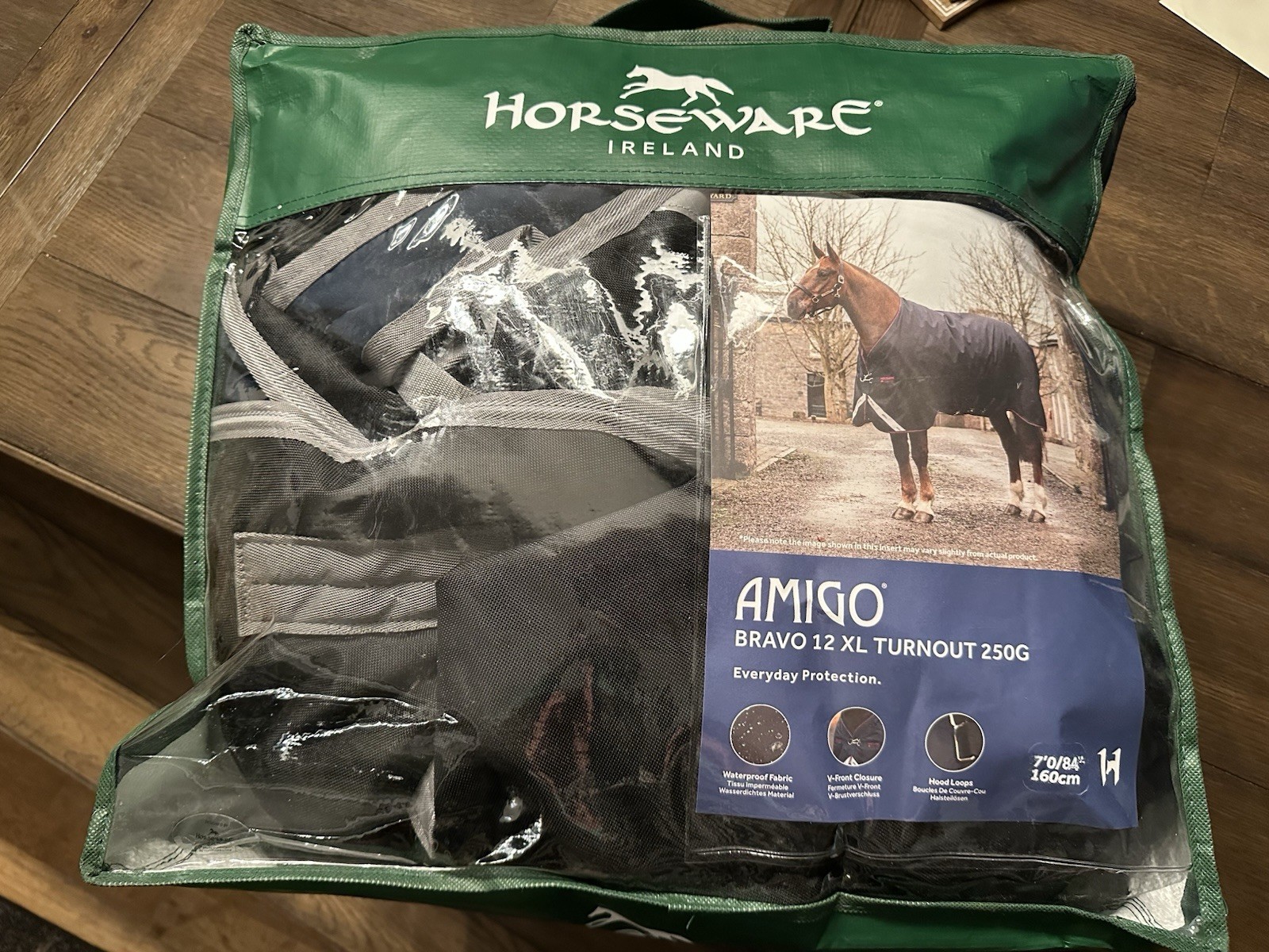 Horse Tack - NEW 84” Amigo Bravo 12 XL Turnout Blanket
