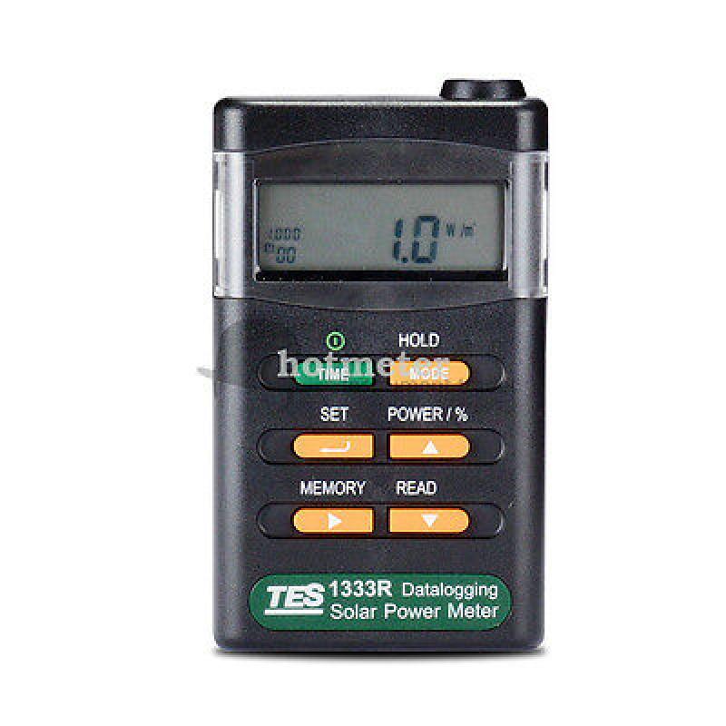 TES-1333R Solar Power Meter Radiation Detector Solar Cell Energy Tester/Softw