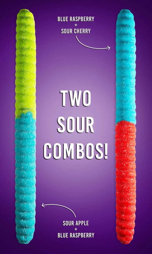 Giant 2-Pound Sour Gummy Worm
