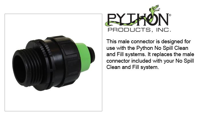 PYTHON Male Connector (Mfg# 07F)