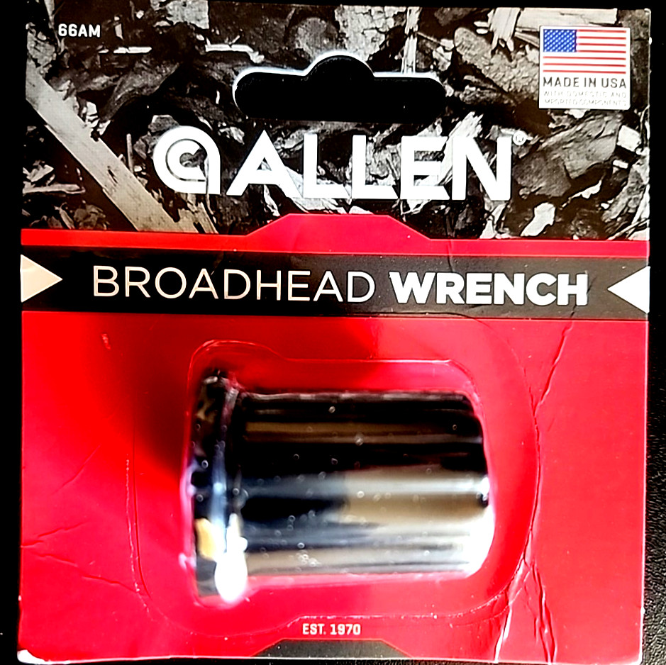 Allen Broadhead Wrench Multi-Groove Opening, Fixed Blade Broad Head, Wrench
