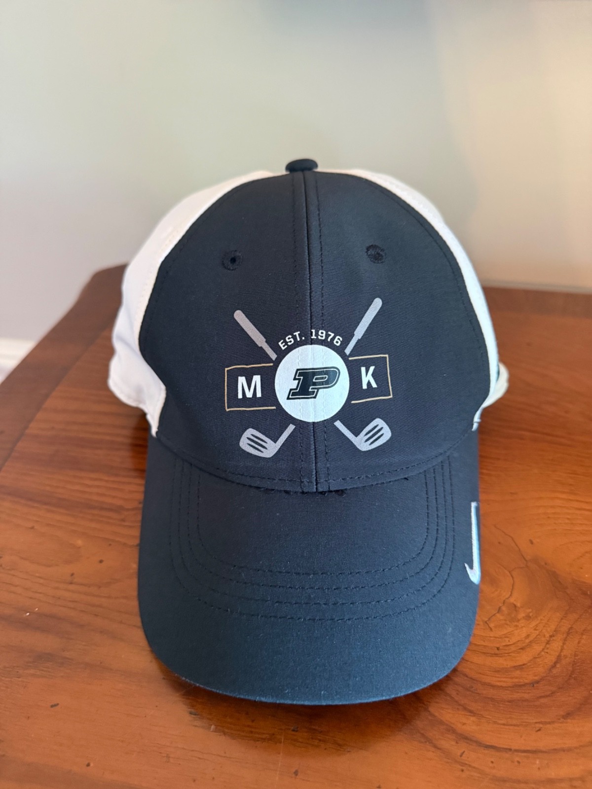 Harry’s Chocolate Shop PURDUE Hat Cap Black White Golf Nike Kampen Ackerman