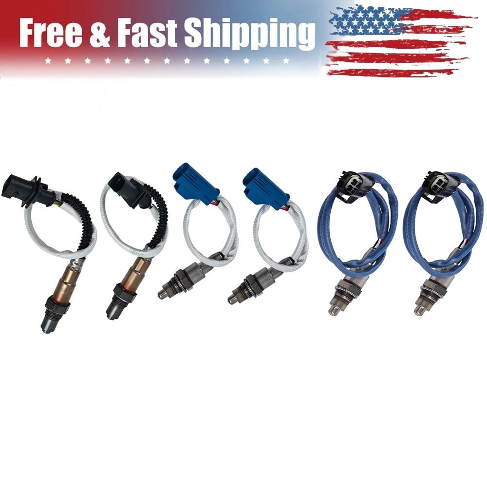 Set of 6x Oxygen Sensors for Land Rover Range Rover 5.0L 2013-2018 Up+Downstream