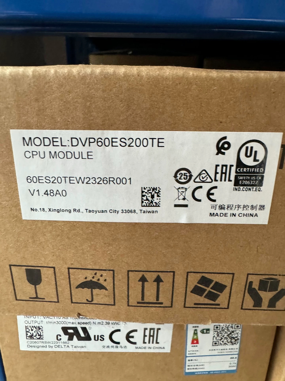 1pc DELTA DVP60ES200TE New CPU Module