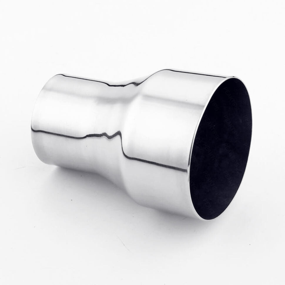 Stainless Steel Exhaust Pipe to Pipe Connector 3.5" ID to 2.5" OD SS304