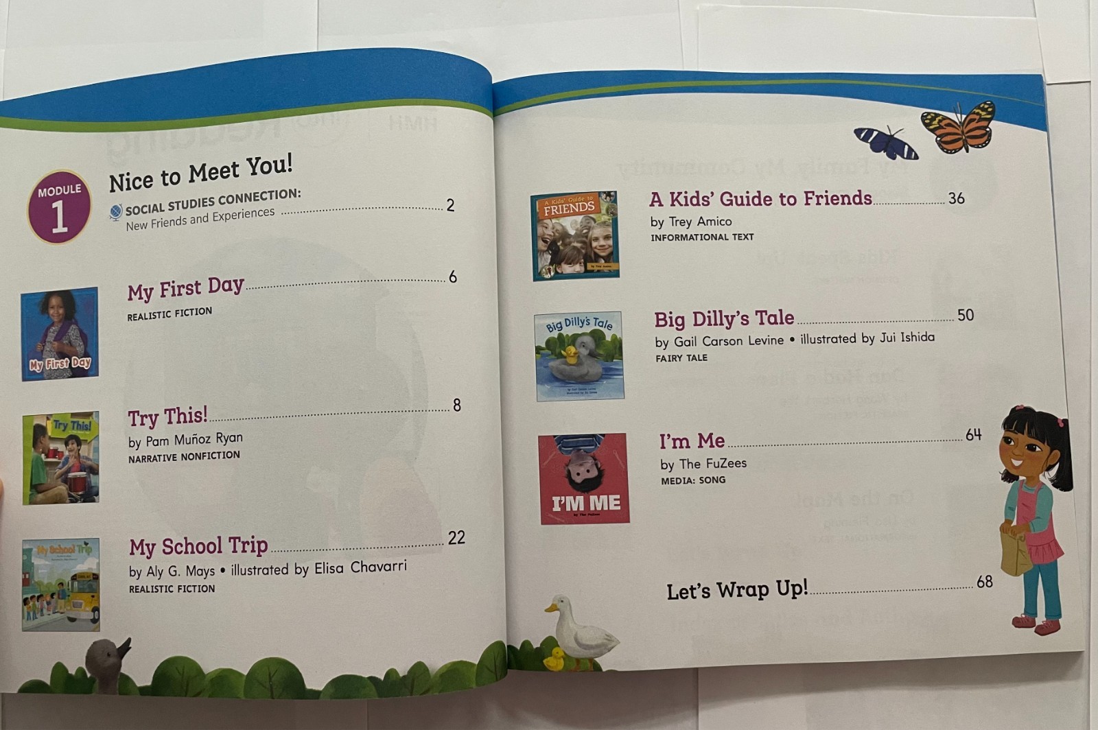 HMH Into Reading myBook grade 1 complete (volumes 1-5) ***NEW***