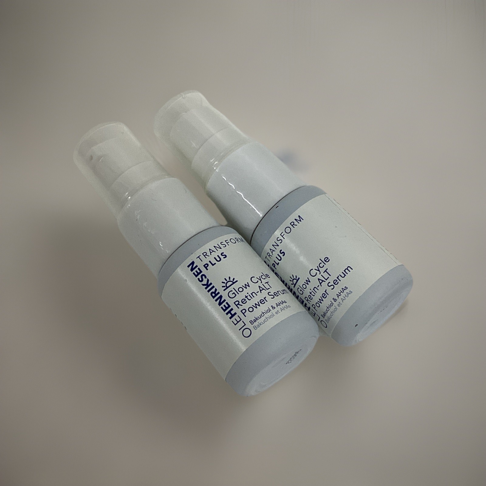Ole Henriksen LOT OF 2 Glow Cycle Retin - ALT Power Serum 0.25 Fl Oz AS PICT